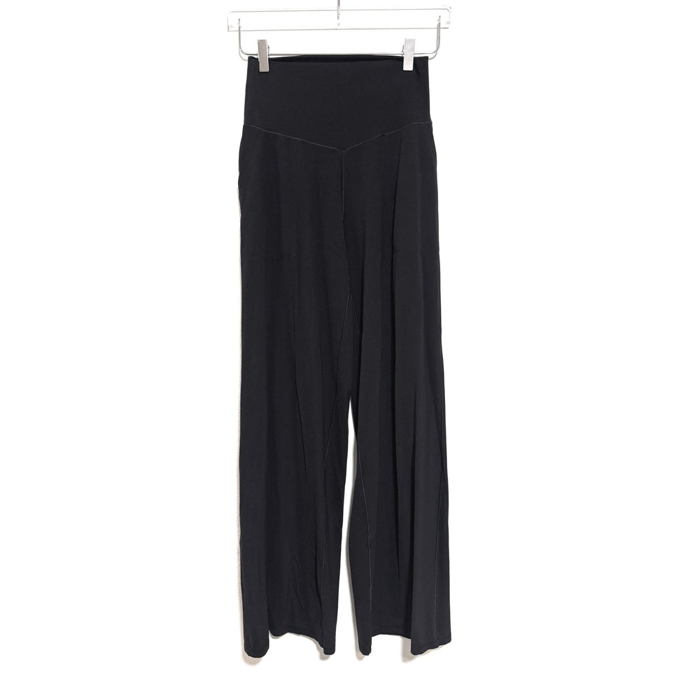 Aerie OFFLINE Wide Leg Lounge Yoga Pants Black Women's